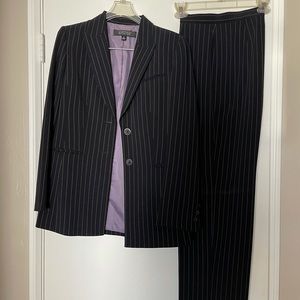 Kasper 2 pc Navy/Lavender size 4